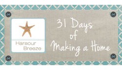 31 days of making a home