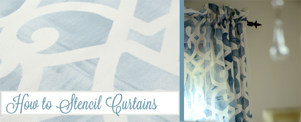 How to Stencil Curtains how to stencil curtains slide