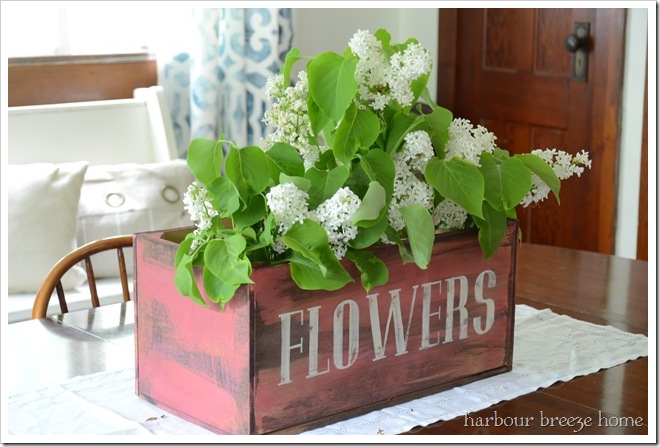 table top flower box