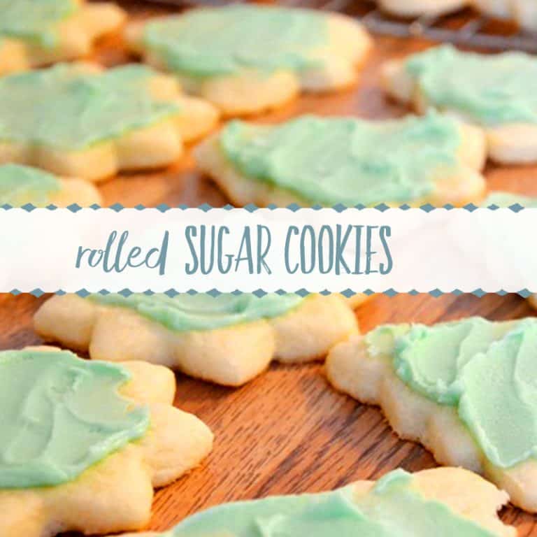 Old Fashioned Rolled Sugar Cookie Recipe