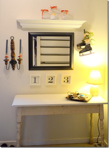 entrance before