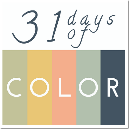 31 days of color