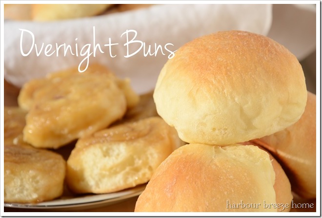 overnight buns with text