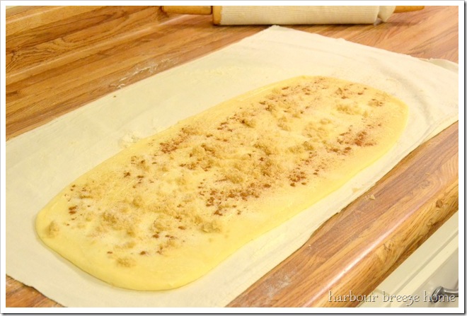cinnamon bun dough