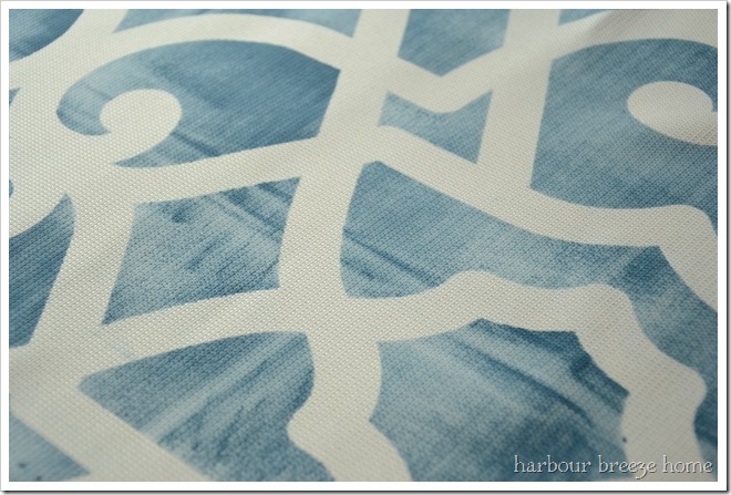 how to stencil curtains at harbourbreezehome.com