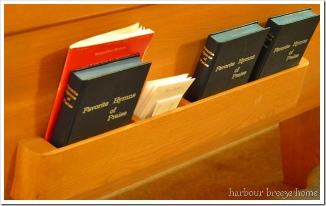 hymn books