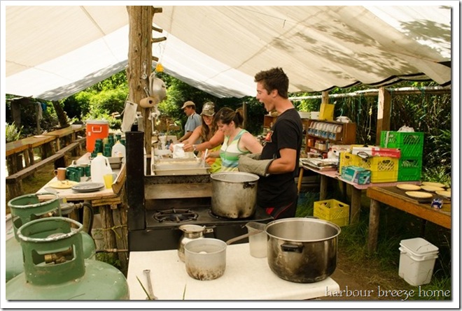 cooking at Woodsman cooking at Woodsman