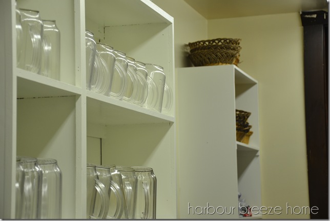 bakery hallway shelves