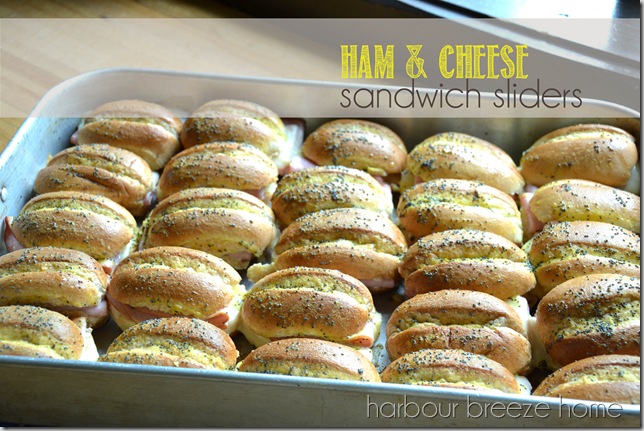 sandwich sliders with words