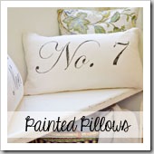 painted pillows
