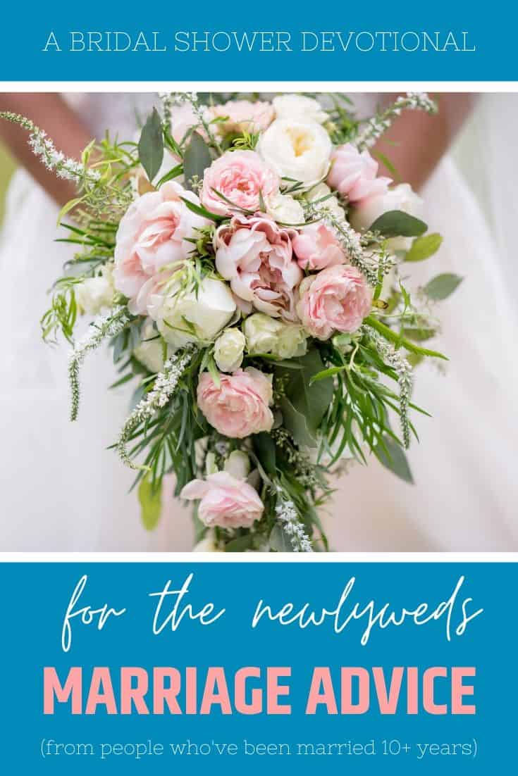 Advice for the Bride - a Marriage devotional for a bridal shower