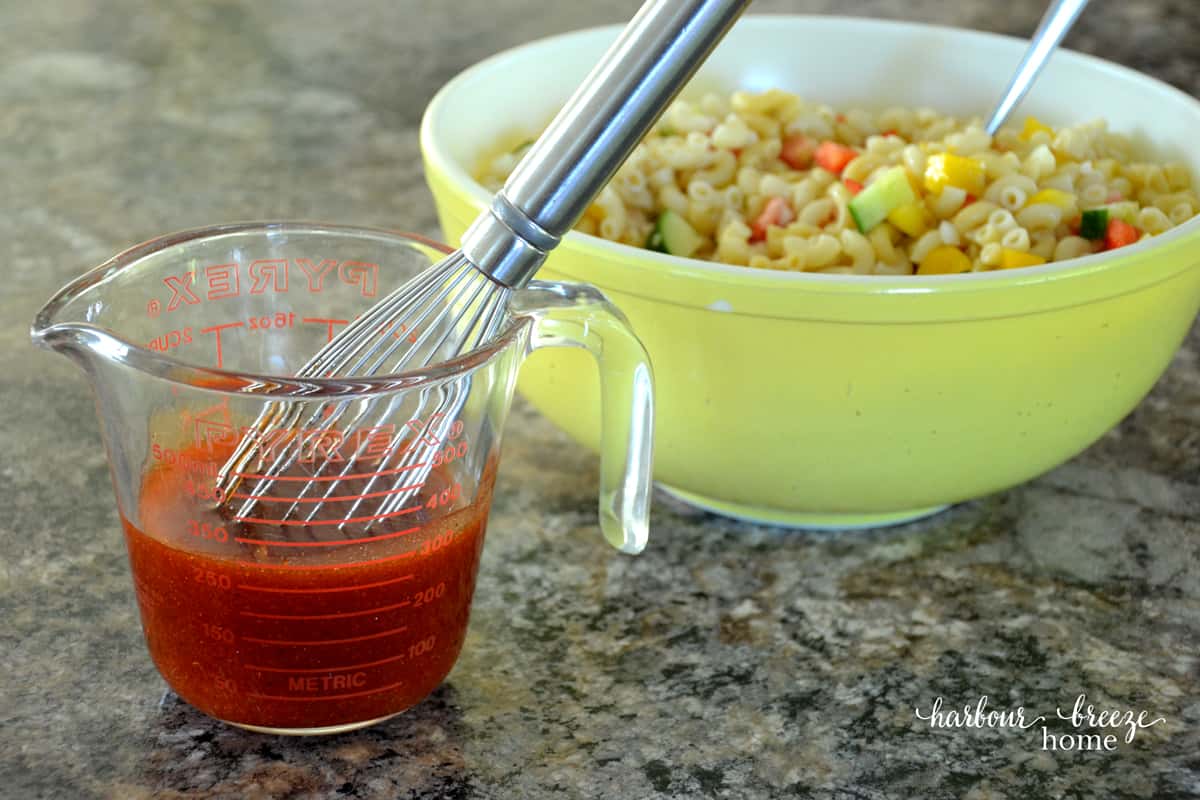 Macaroni Pasta Salad with Ketchup Dressing Harbour Breeze Home