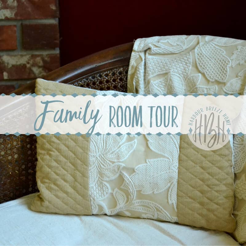 Rental House Tour ~ The Family Room