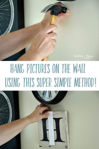 how to hang pictures on the wall