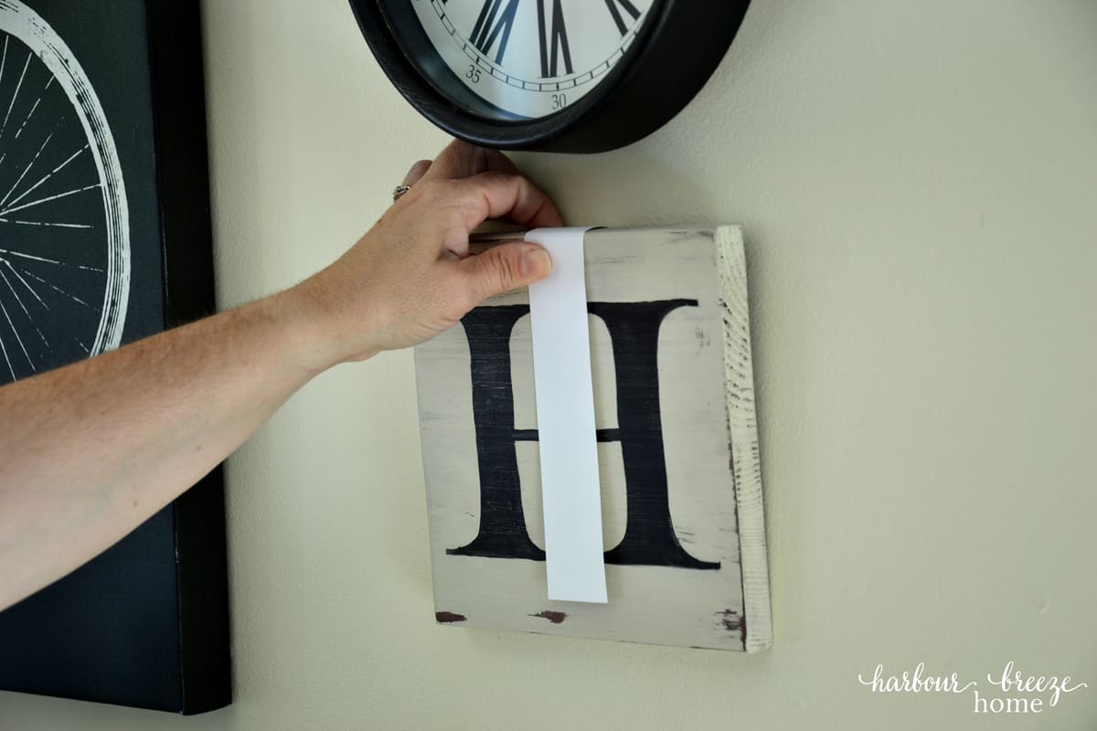 How to Hang A Picture on the Wall Harbour Breeze Home