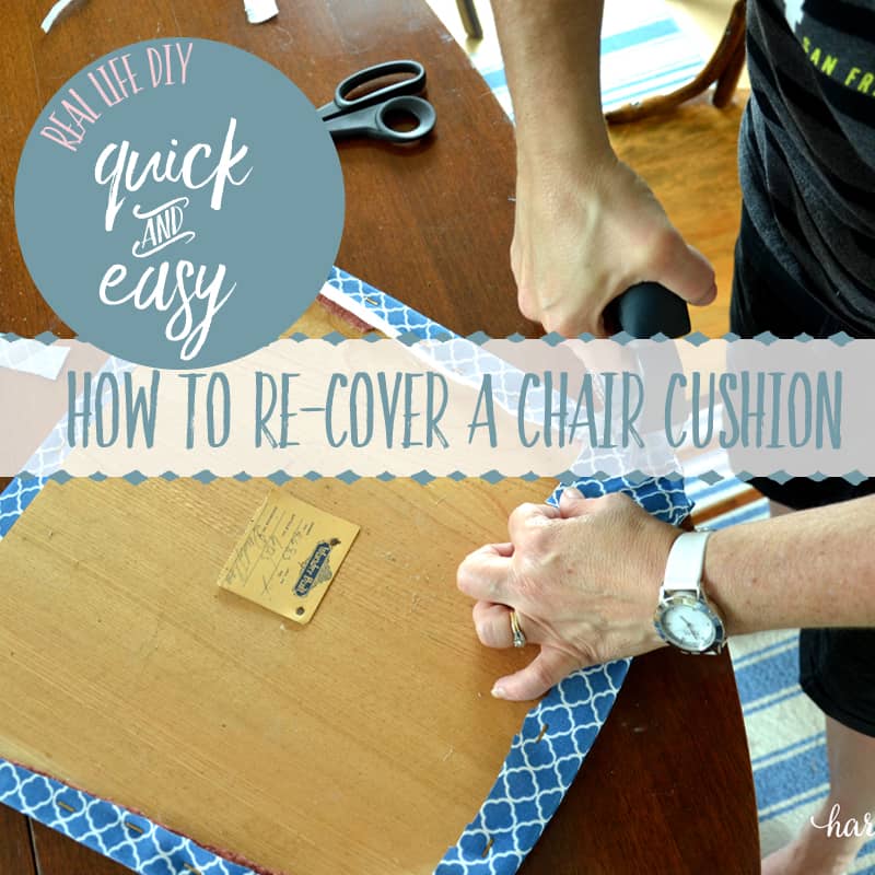 DIY Upholstery | Chair Seat Covers
