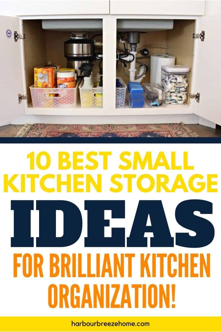 18 Clever Small Kitchen Storage Ideas for Awesome Organization ...