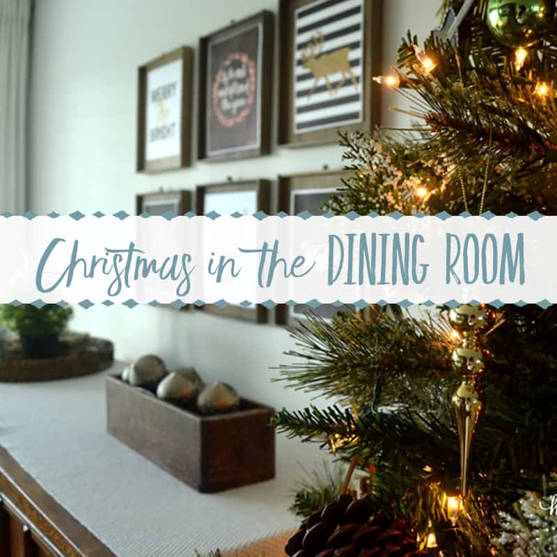 Christmas in the Dining Room