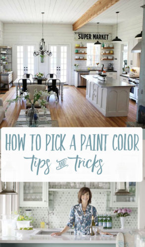 How to pick a paint color