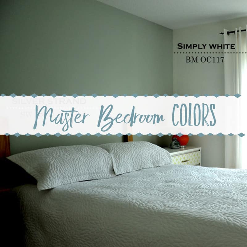 Silver Strand & Simply White Master Bedroom
