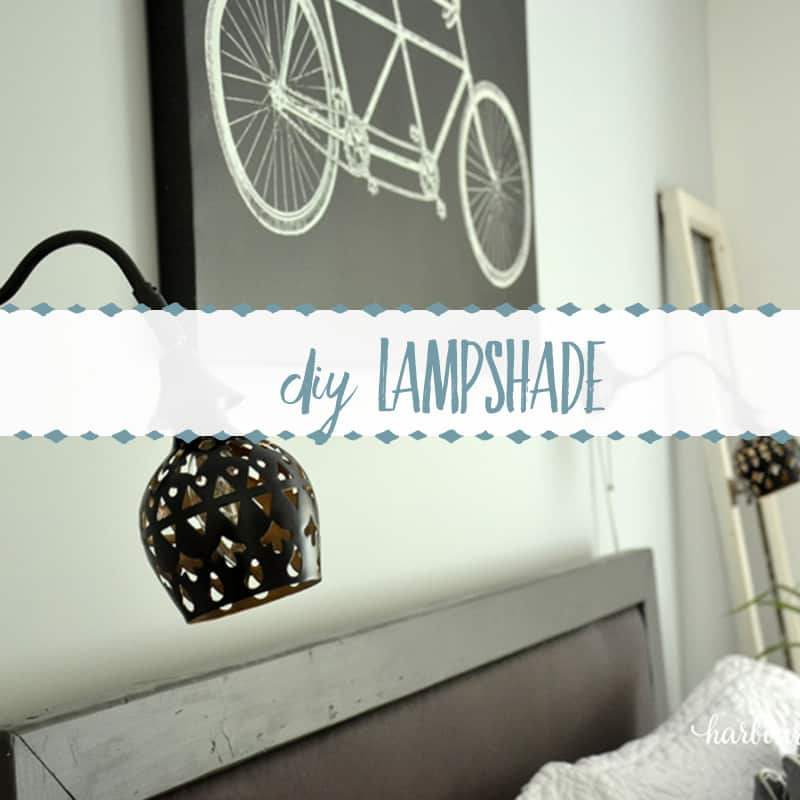 DIY Lampshade for Ikea’s Arstid Wall Lamp