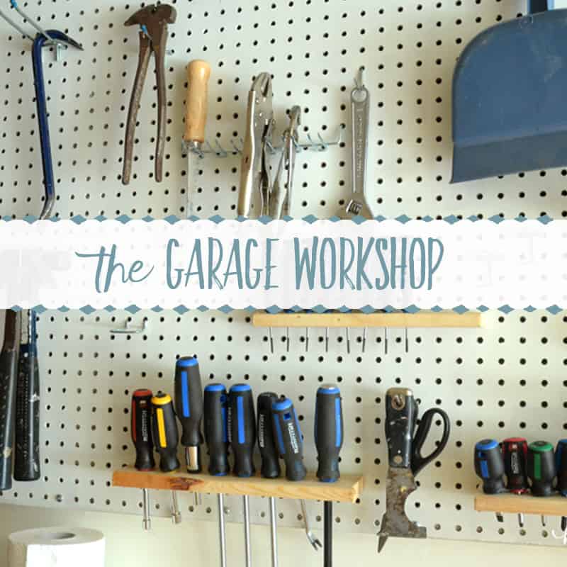 Organized Garage Workshop