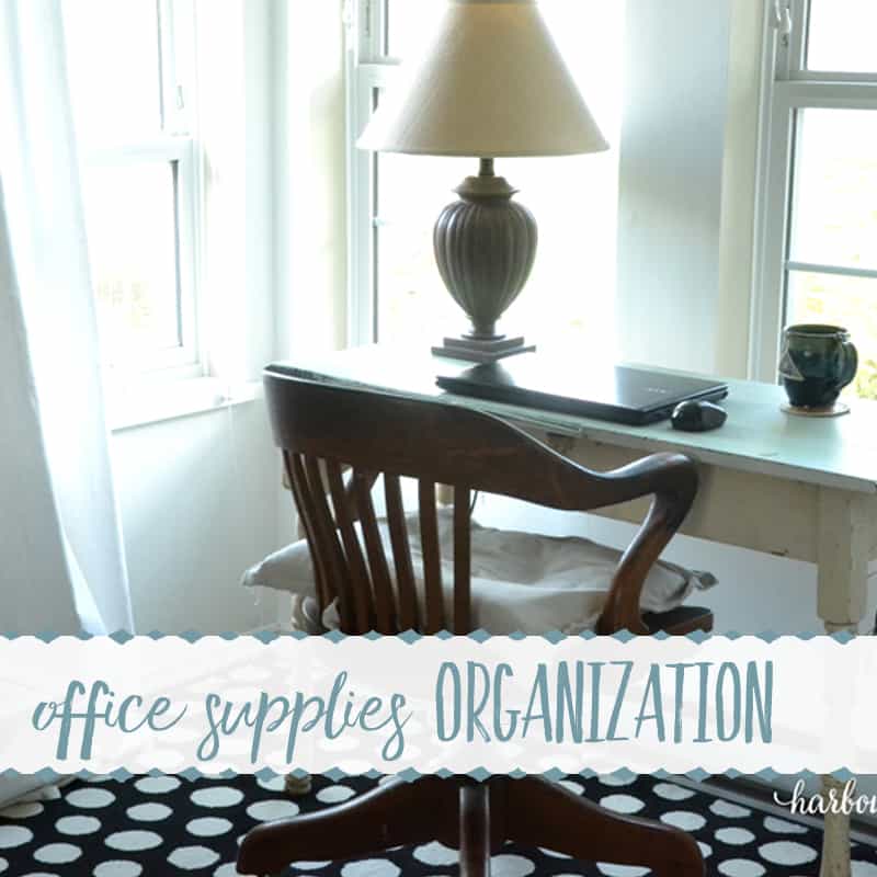 Office Supplies Drawer Organization