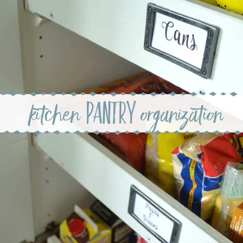 How to Turn an Ordinary Cupboard into Awesome Pantry Organization