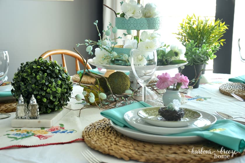 Spring Tablescape