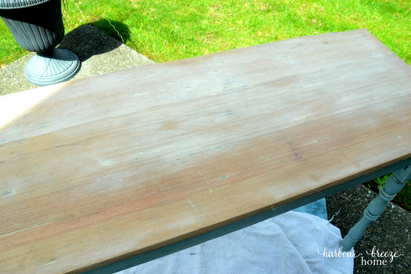 How to Strip Paint from Wood | A Farmhouse Table Makeover