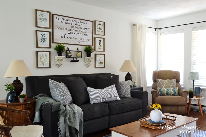 The EASY Way to Make a Gallery Wall Template Harbour Breeze Home