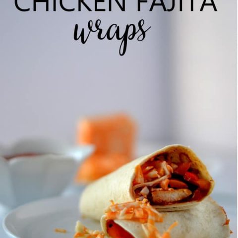 Chicken & Pepper Fajita Wraps