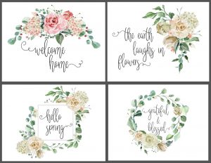 Free Spring Printables