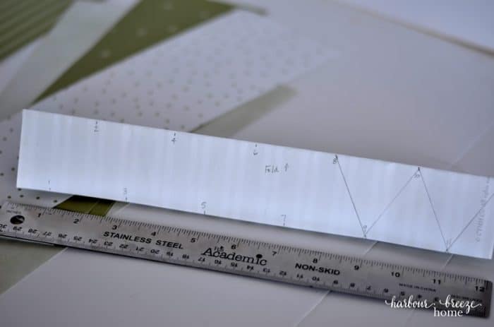 Making Paper Triangular Signs DIY Paper Triangle Bunting Banner - Harbour Breeze Home