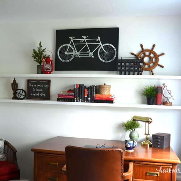 8 Easy DIY Wall Shelves You can Finish in a Few Hours - Harbour Breeze Home