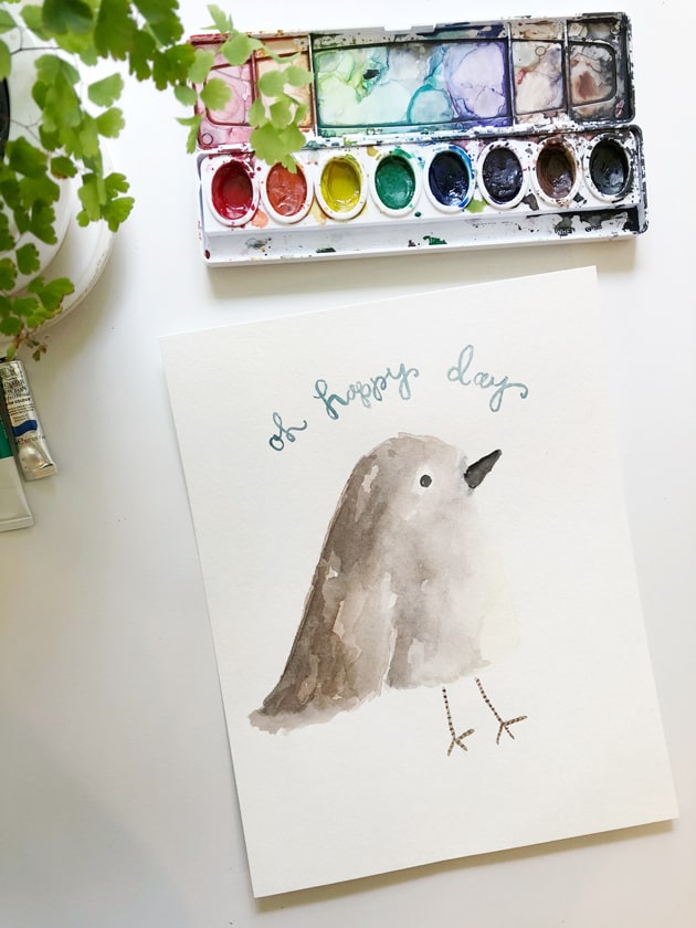 15+ Easy Watercolor Painting Ideas for Beginners ...