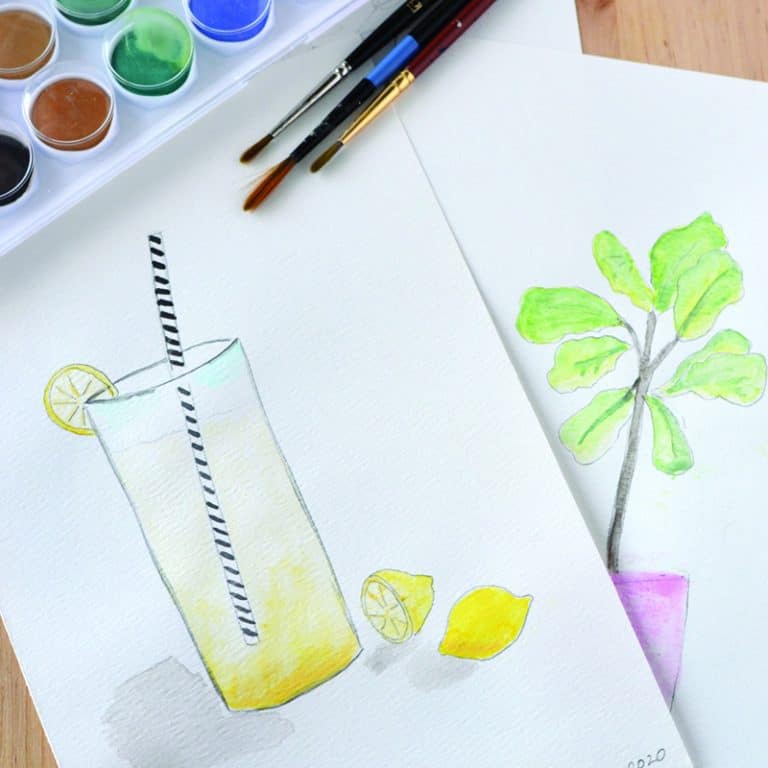 Easy Watercolor Painting Ideas for Beginners