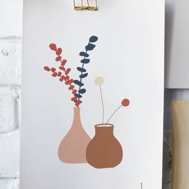 Image for Free Abstract Plant Printable