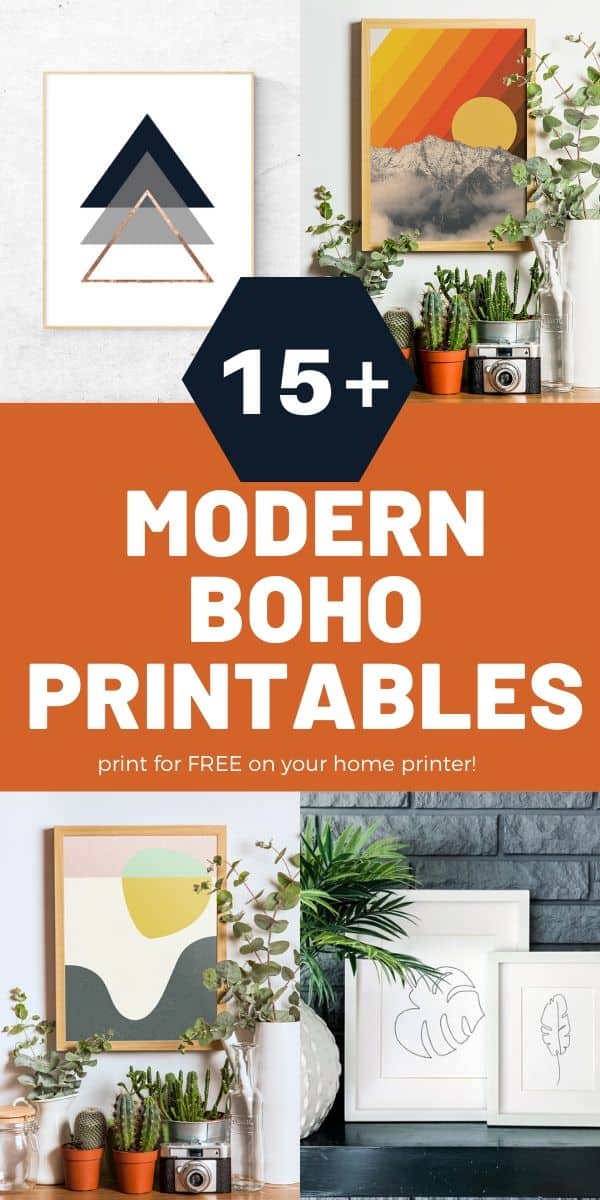 15 Free Modern Boho Wall Art Printables Harbour Breeze Home - Free Boho Wall Art Printables