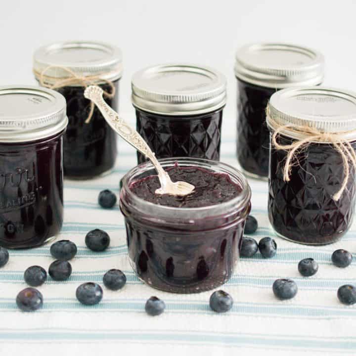 Image for Low Sugar Blueberry Jam | FoodLove.com