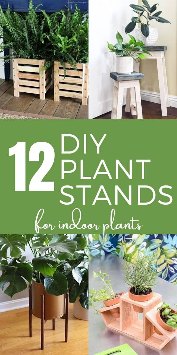 Diy Planter Stand With Wood, How To Make A Wooden Plant Table
