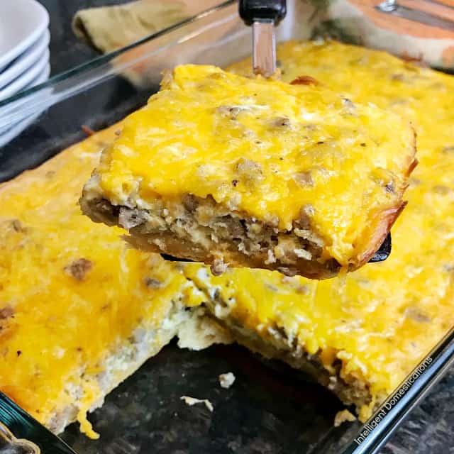 Image for Crescent Roll & Sausage Breakfast Casserole