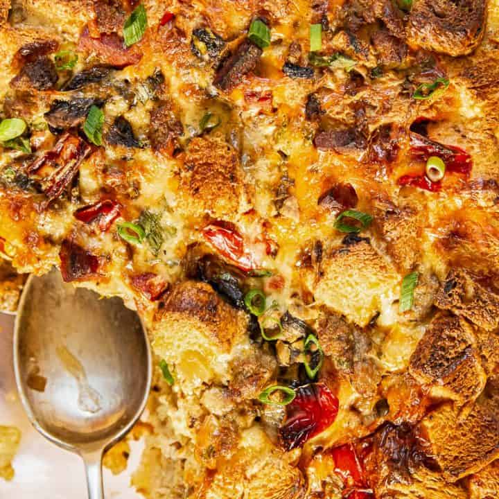 Image for Overnight Breakfast Casserole with Sausage, Chorizo and Eggs