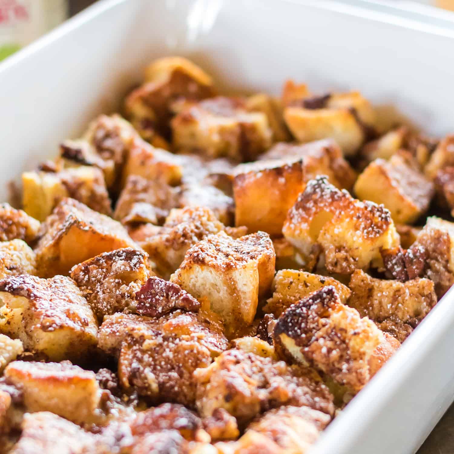 Image for Simple Pecan French Toast Casserole with Brown Sugar Topping