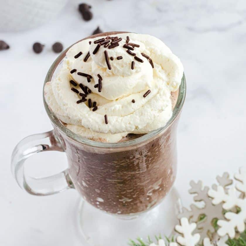 How to Make Frozen Hot Chocolate