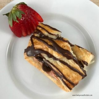 Image for Chocolate Strawberry Cream Cheese Breakfast Braid
