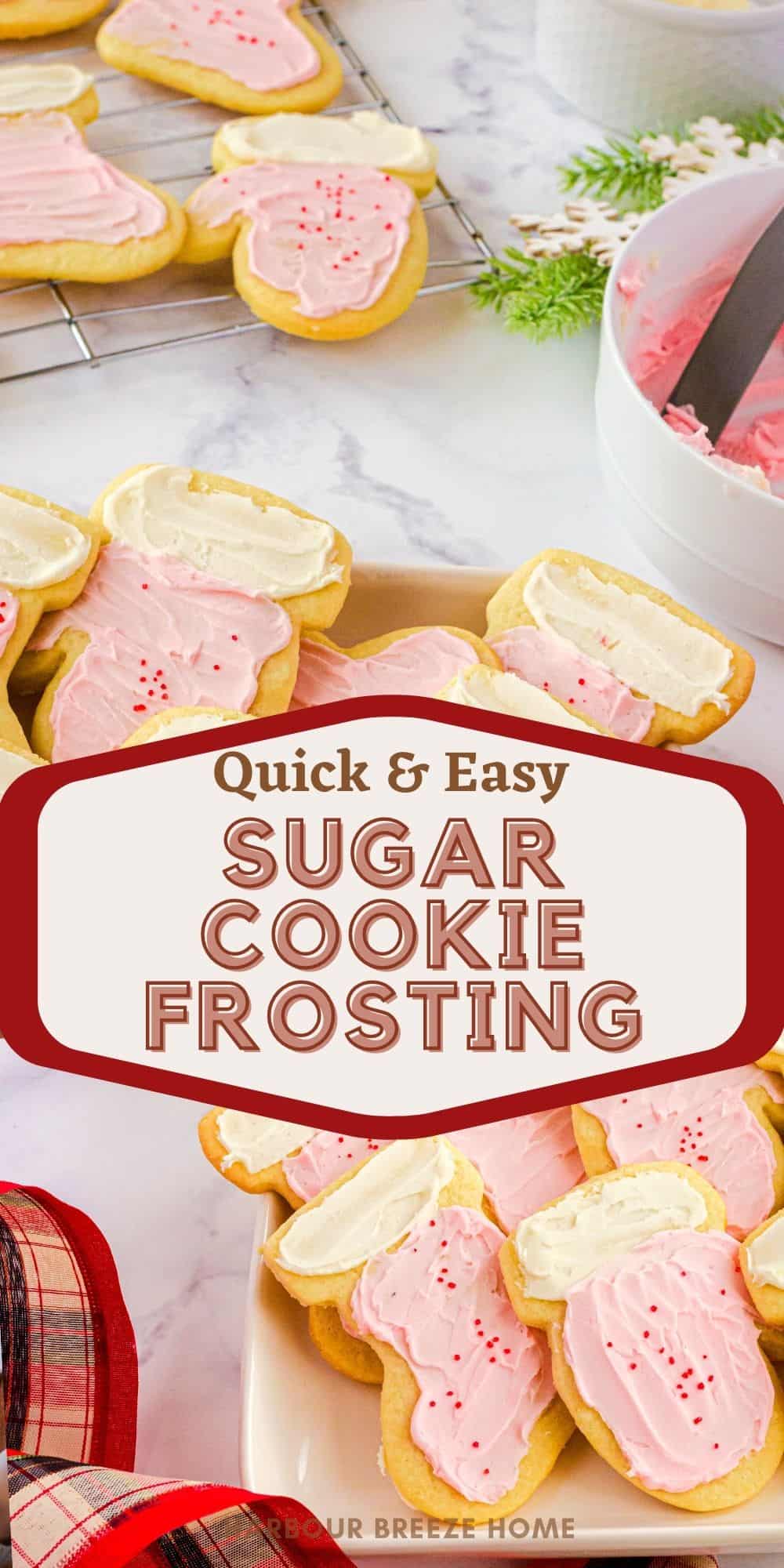 Easy Frosting for sugar cookies