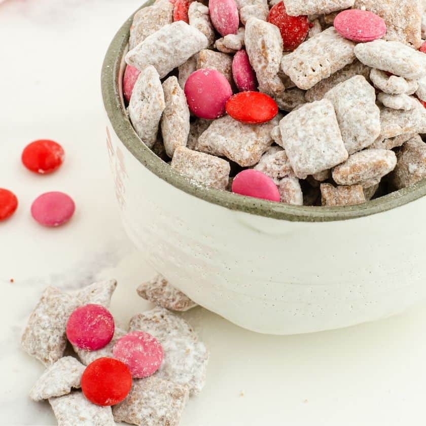 Cupid’s Chow – Valentine’s Puppy Chow  Mix