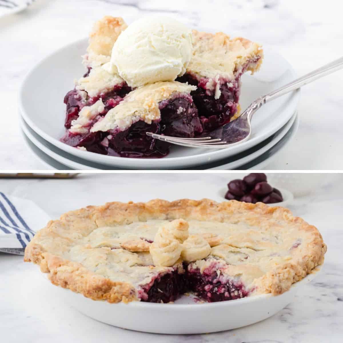 CHERRY PIE RECIPE WITH CANNED CHERRIES