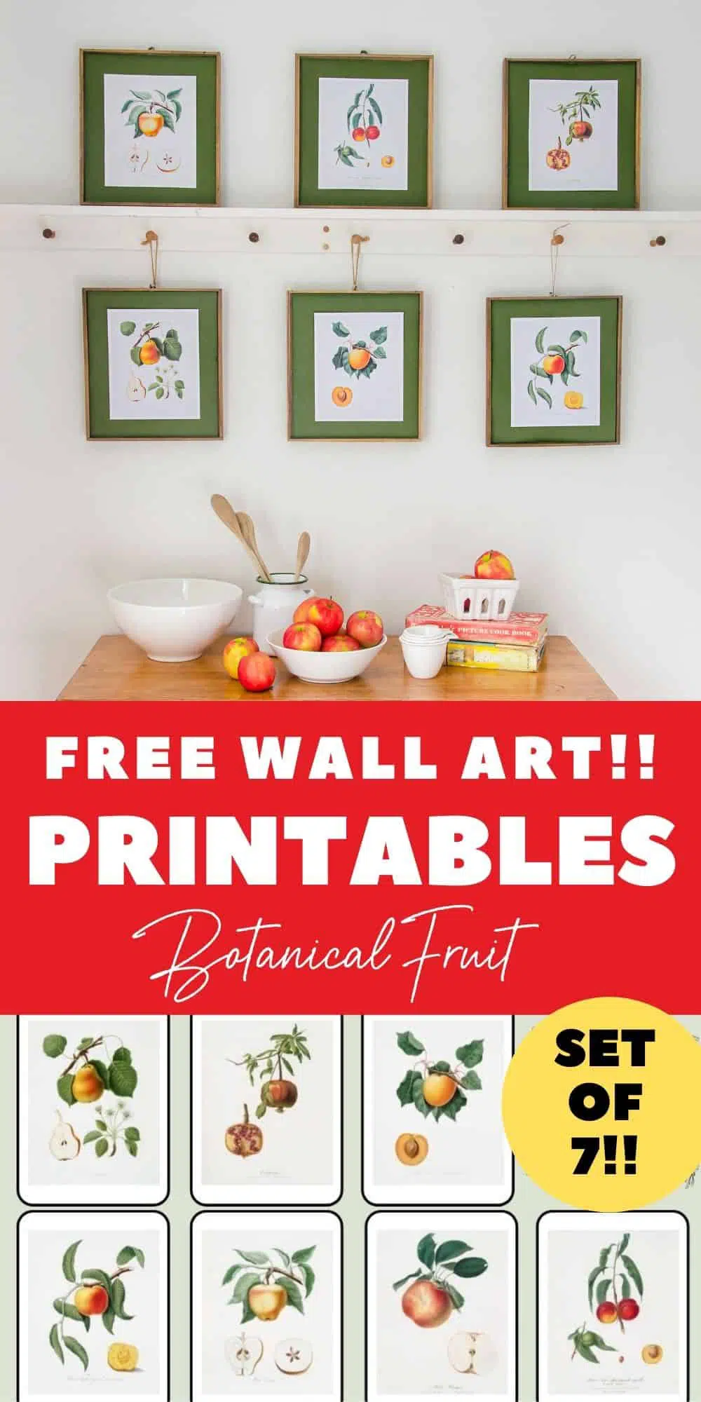 Free Wall Art Printables (Botanical Prints) Harbour Breeze Home